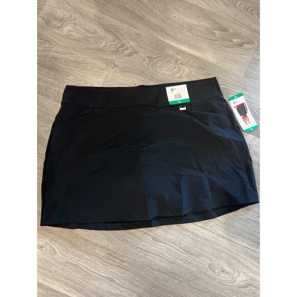 NWT Greg Norman size XL black golf skort - Picture 1 of 3